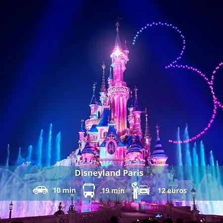 Le Tikehau 4pers, 10min Disneyland Paris Apartment *