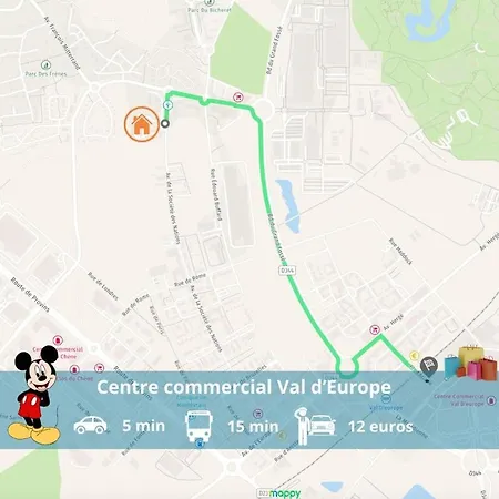 Apartment Le Tikehau 4pers, 10min Disneyland Paris *
